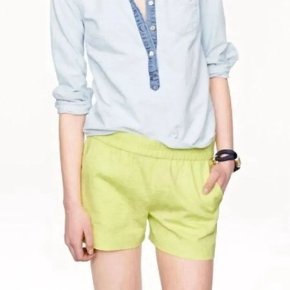 J. Crew Womens Matelasse Textured Pull On Shorts Size 0 A6063